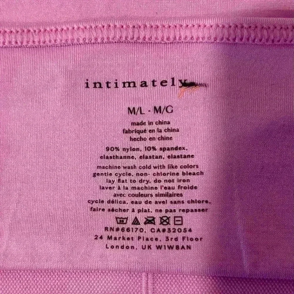 💗”Free People Intimately” NWOT Mauve Pink Halter Mini Tank Bra Size S/M💗 - Picture 4 of 8